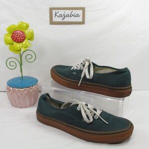 VANS Unisex Green Skateboarding Shoes Size 7